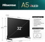 Smart TV Hisense 32A5NQ Full HD 32 Zoll LED HDR D-LED