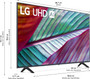 LG Smart TV 43UR78006LK 43 Zoll Fernseher