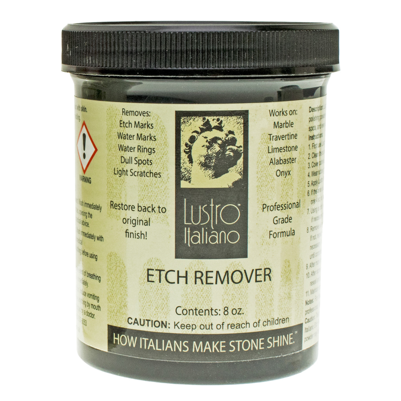 Natural Touch - Etch Removing Compound - 8 oz.