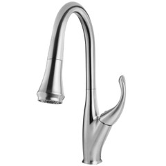 Geyser GF75-B Boden Series Brushed Nickel Pull-Down Kitchen Faucet Geyser GF75-B Boden Series Brushed Nickel Pull-Down Kitchen Faucet