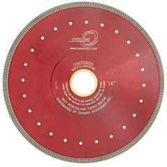 CYCLONE Red Mesh Thin Porcelain/Tile Diamond Turbo Bridge Saw Blades