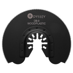 3-1/2" ODYSSEY CIRCULAR Fine Tooth Multitool Blade with Quick Release for Wood, Plastic & Soft Metal