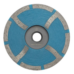 4" Flat Skip-Free Resin Cup Wheels