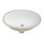 17" Ticor S620 Belfast Series Ceramic Undermount Oval Vanity Sink 17" Ticor S620 Belfast Series Ceramic Undermount Oval Vanity Sink