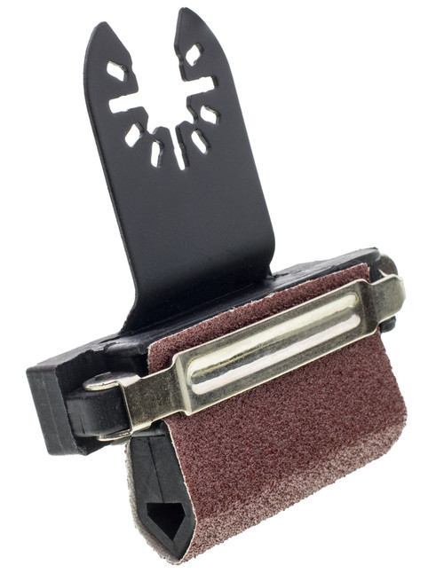 ODYSSEY Multitool Contour Sanding Accessory Set (6 Unique Interchangeable Profile Shapes, 12 Sandpapers & Adapter) with Quick Release