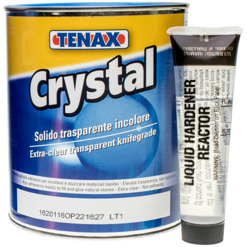 Crystal Poylester Knife Grade Adhesive with Water Clear Hardener Crystal Poylester Knife Grade Adhesive with Water Clear Hardener