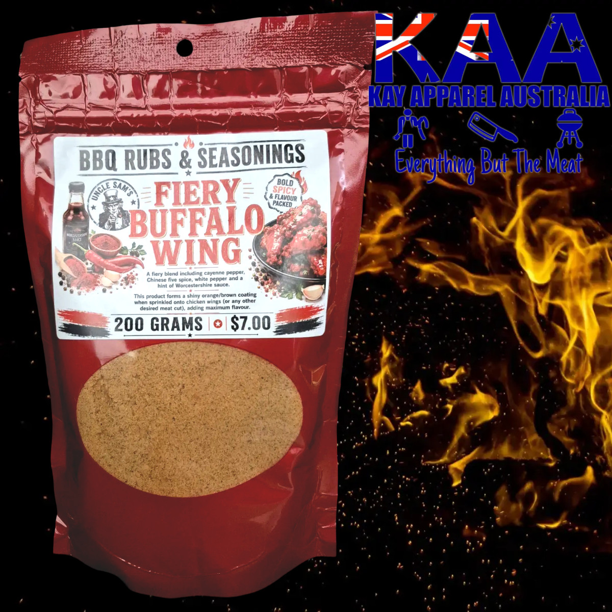 BBQ Rubs 200g