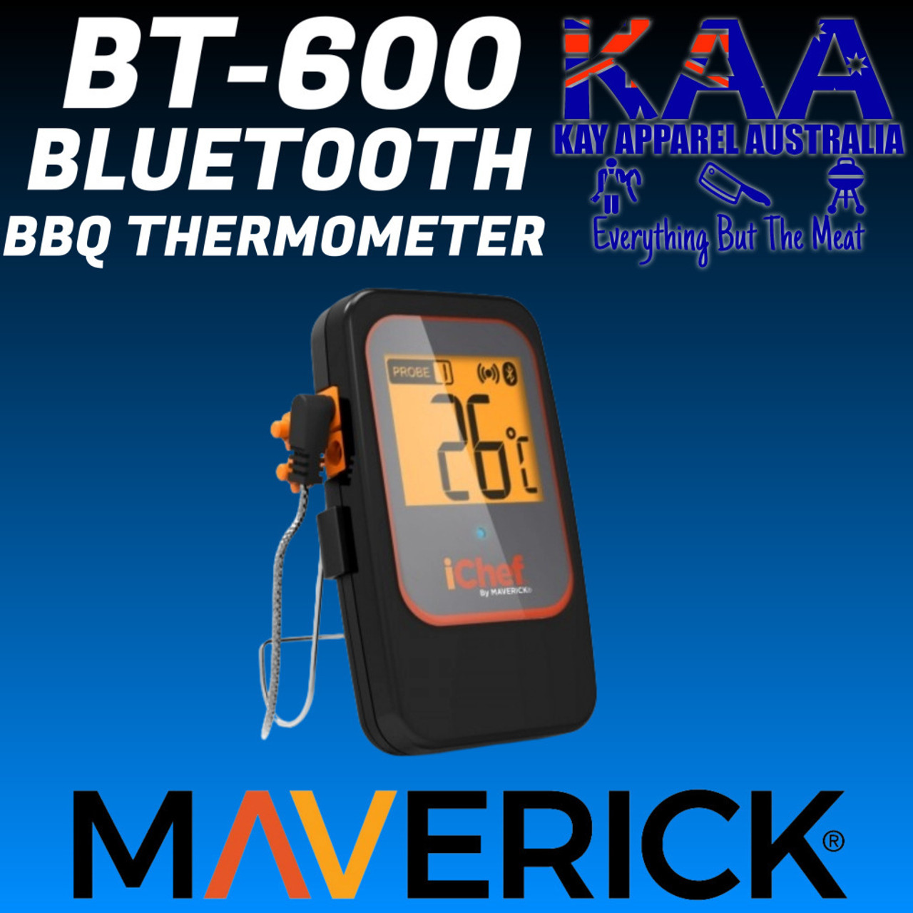 Maverick BT-600 iChef Bluetooth Digital Instant Read Cooking