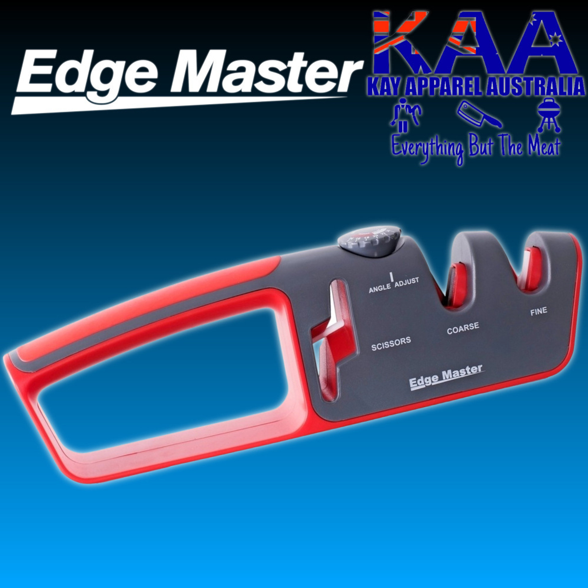 Edge Master Adjustable Angle Knife & Scissor Sharpener Kay Apparel