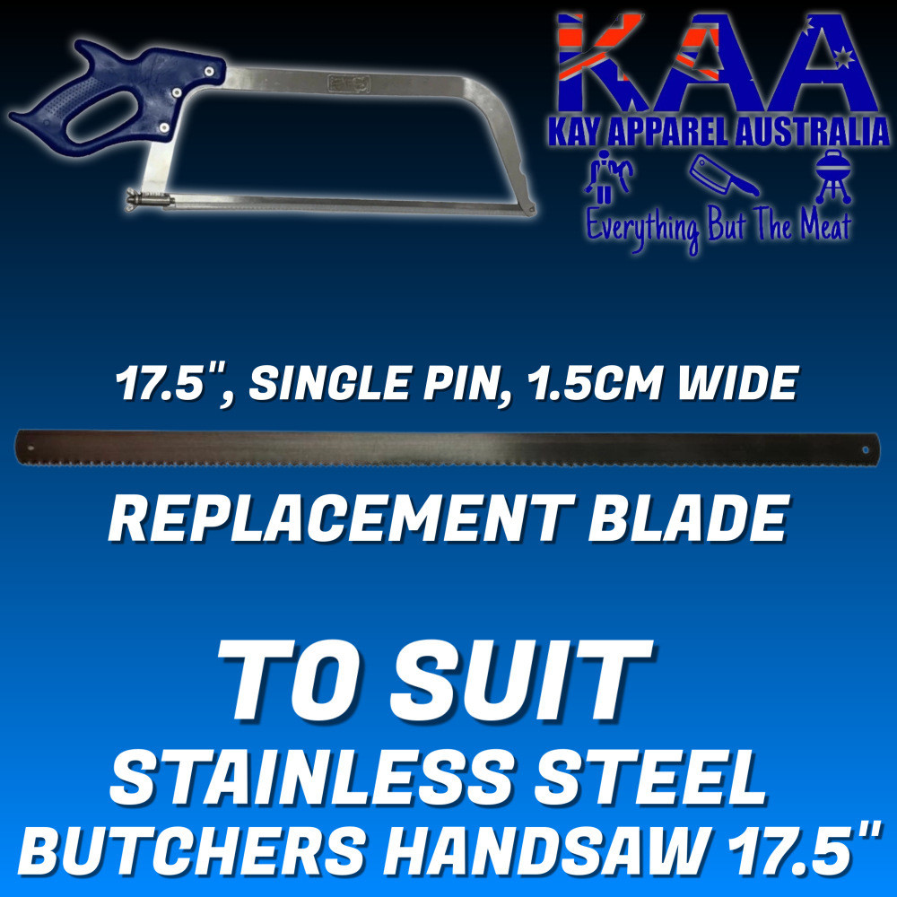 Replacement Blade For Stainless Steel 17.5″ Butchers Handsaw, Bone saw