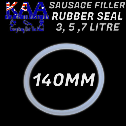 Sausage Filler stuffer Vertical Horizontal Plunger Seal gasket Suit 3, 5 & 7 Lt