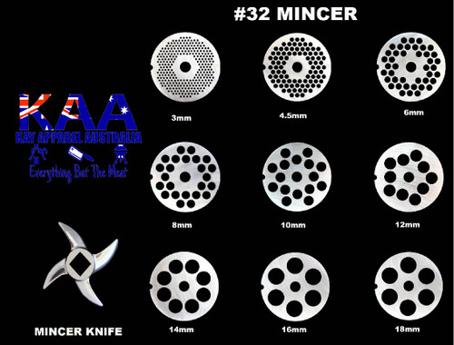 #32 Mincer Holeplate Or Mincer Knife