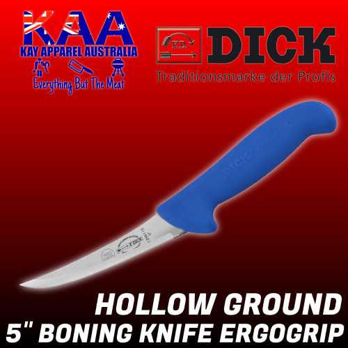 F.Dick 5" ErgoGrip Boning Knife Hollow Ground 8 2991 13 HG
