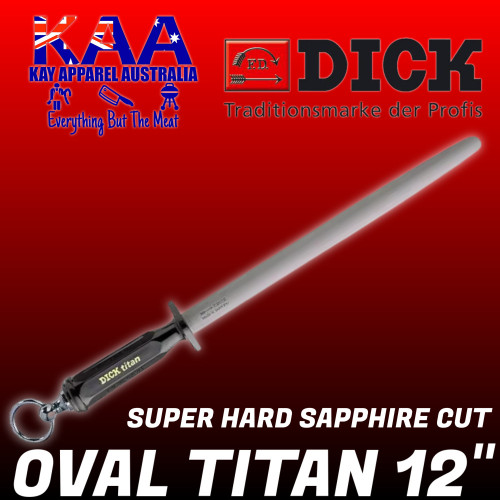 F.Dick Dickoron Titan Oval Steel Special Super hard Coating 12" 7 9103 30