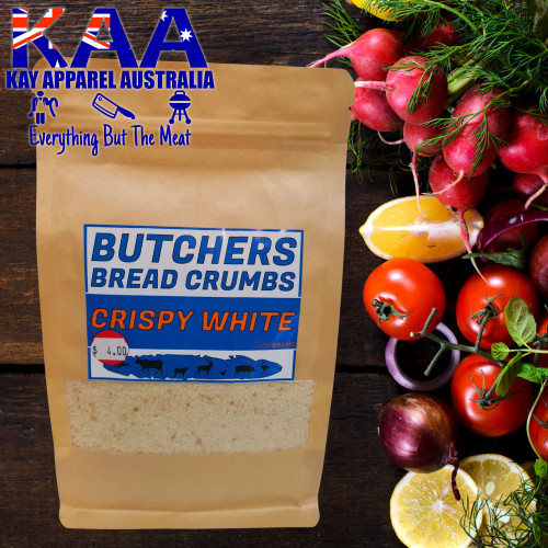 Butchers Bread Crumbs White 400g, Australian Made