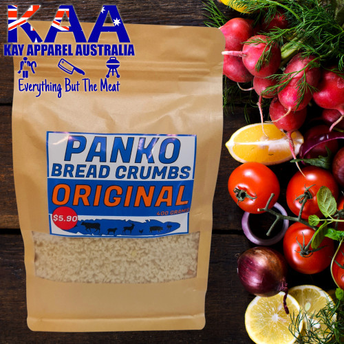 Panko Crumbs White Panko Bread Crumb 400 Grams, Australian Made