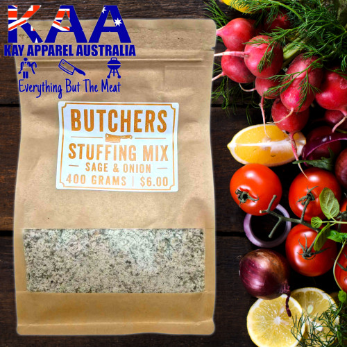 Sage & Onion Stuffing Mix 400 Grams, Australian Made