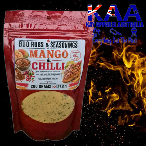 BBQ Rubs Mango & Chilli Glaze 200g