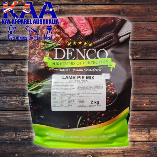 Pie Mix Denco Cottage Farm Lamb Pie Premix 2kg, Meat Pie