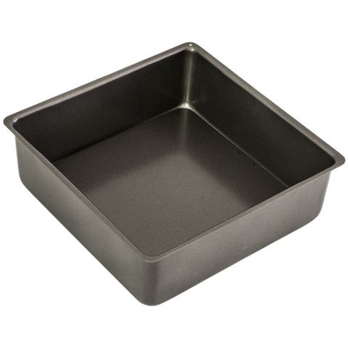 BAKEMASTER Non Stick Loose Base Square Cake Pan 25X25X8CM