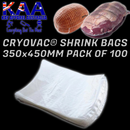 350x450mm Commercial Vacuum Shrink Bags Pack of 100