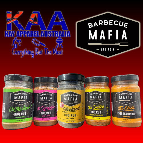 Barbecue Mafia BBQ Rubs 5 Pack BBQ Rub