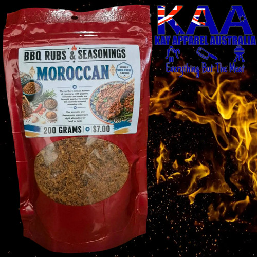 BBQ Rubs Moroccan BBQ Rub Sprinkle 200g