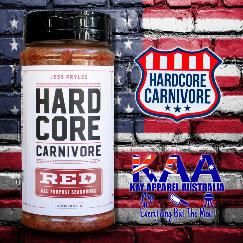 Hardcore Carnivore BBQ Rub RED All Purpose Seasoning 311g