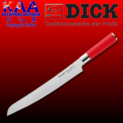 F.Dick Red Spirit Bread Knife Serrated Edge 26cm