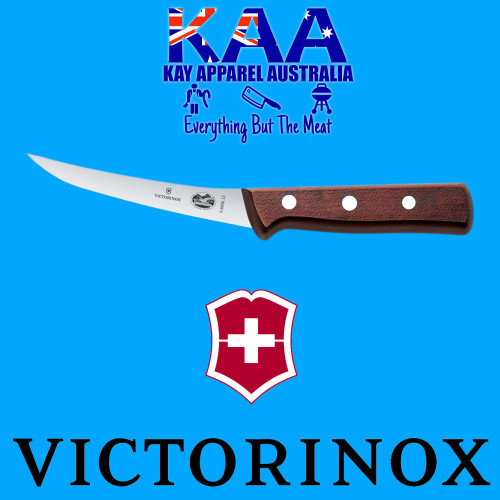 Victorinox Wood Boning Knife 12cm Curved Narrow Blade 5.6606.12RAD