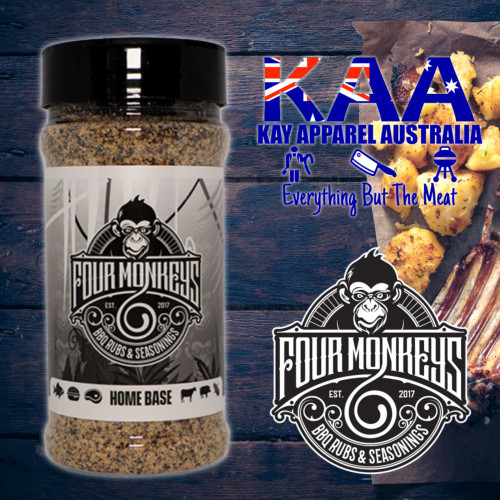 Four Monkeys BBQ Rub Home Base 300g