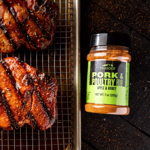 Traeger BBQ Rubs Pork & Poultry Apple Honey Rub 200g Traeger BBQ Rubs Pork & Poultry Apple Honey Rub 200g