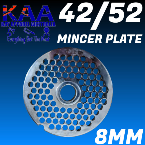 #42/52 Stainless Steel Meat Mincer Plate 8mm
