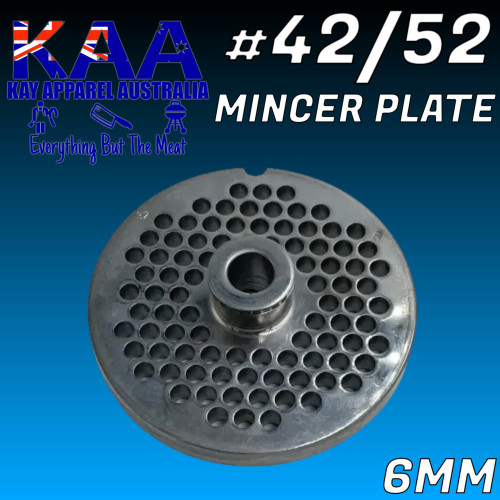 #42/52 Stainless Steel Meat Mincer Plate 6mm