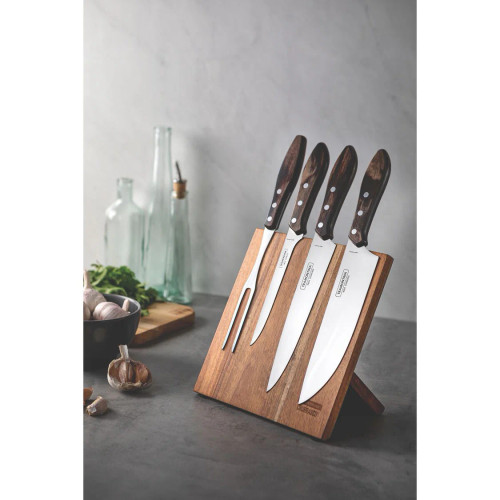 Tramontina Churrasco Polywood 5 Piece Knife Block Set
