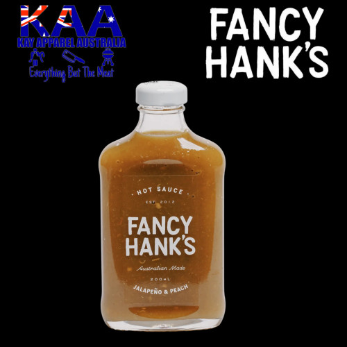 Fancy Hanks Jalapeno & Peach Hot Sauce 200ml