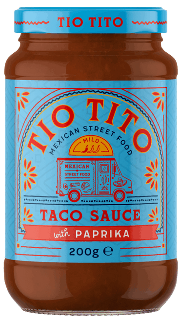 Tio Tito Taco Sauce with Paprika 200g e Tio Tito Taco Sauce with Paprika 200g e