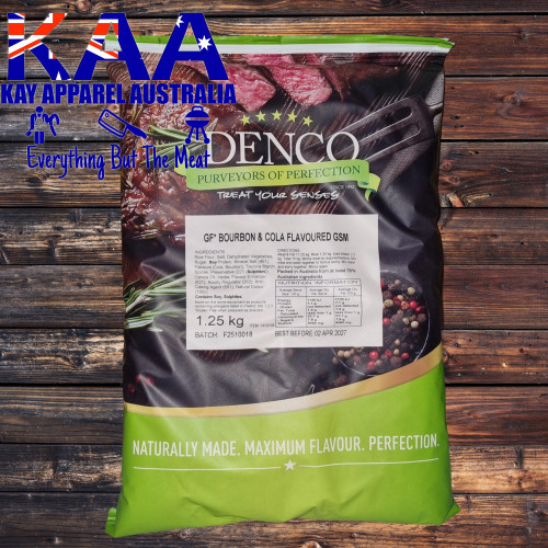 Denco Bourbon & Cola Gourmet Sausage Meal, Premix, Seasoning 1.25kg GLUTEN FREE