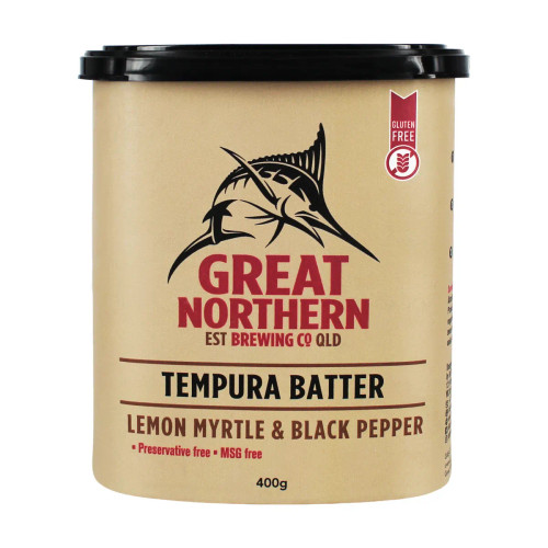 Great Northern Tempura Batter Lemon Myrtle & Black Pepper 400g