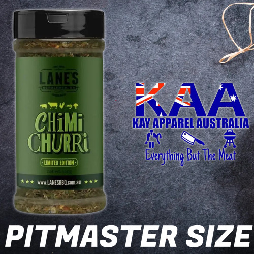 LANES BBQ CHIMI CHURRI RUB 140 GRAMS PITMASTER SIZE