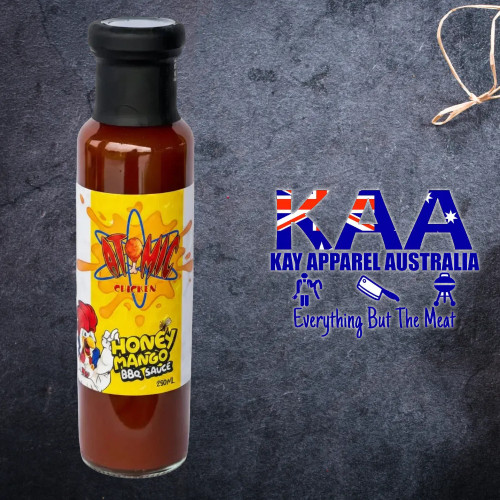 Atomic Chicken Honey Mango BBQ Sauce 250ml