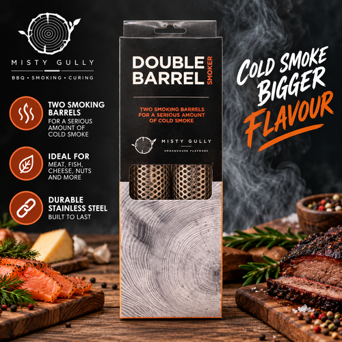 Misty Gully Double Barrel Cold Smoker