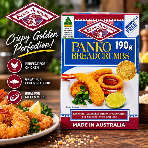 KooKaKcrumb Panko Breadcrumbs 190g