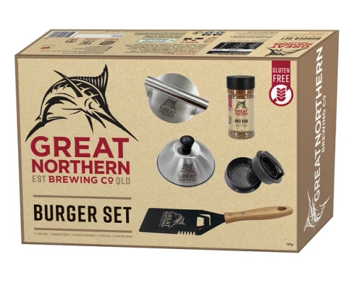 Great Northern Burger Smash Kit Gift Box