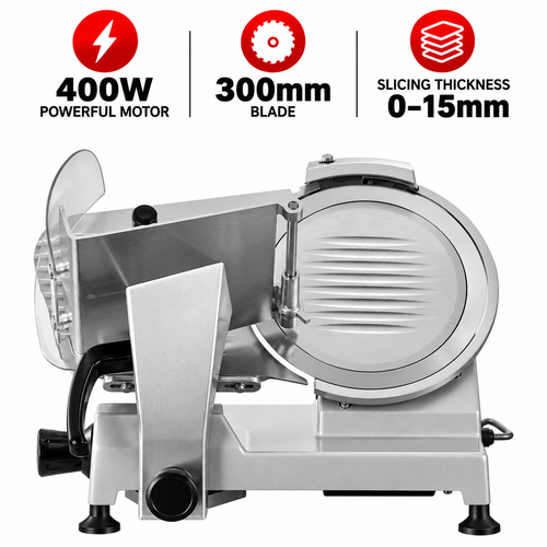 Electric Meat Slicer 300mm Blade – 400W