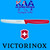 Victorinox Round Tip Wavey Edge Steak Knife RED 11cm