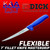 F.Dick 7" MasterGrip Semi-Flexible Fish Filleting Knife Blue 8 2418 18