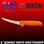 F.Dick 5" MasterGrip Boning Knife, Curved Blade Stiff Orange 8 2891 13 1-53