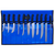 SICUT Ultimate Knife Package – 11 Piece Professional Knife Set with Heavy Duty Canvas Wrap