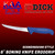 F.Dick 6" ErgoGrip Scandinavian Style Curved Stiff Boning Knife  8 2278 15